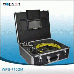 HOT SALE WOPSON Drain Abwassersystem Rohrinspektion Kamera mit 20/30/40/50/60m Kabel Monitor Fall DVR-Recorder